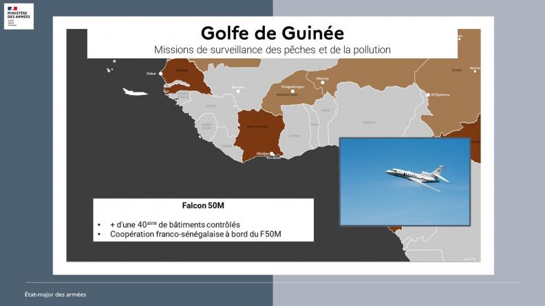 Missions de surveillance des pêches et de la pollution
