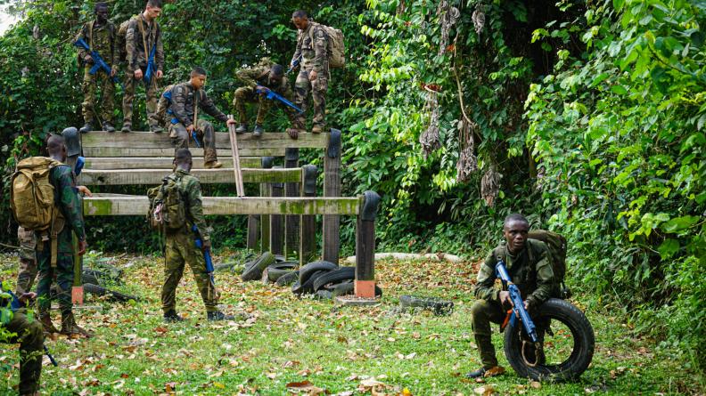 EFCI- Stage d’aguerrissement des forces françaises et ivoiriennes 