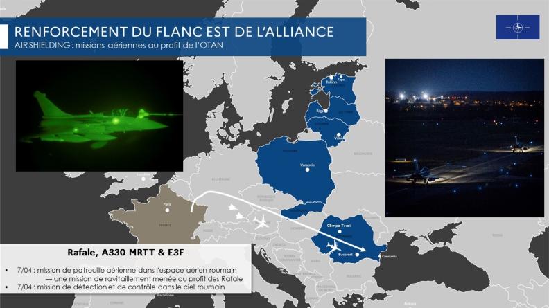 AIR SHIELDING : missions aériennes au profit de l’OTAN