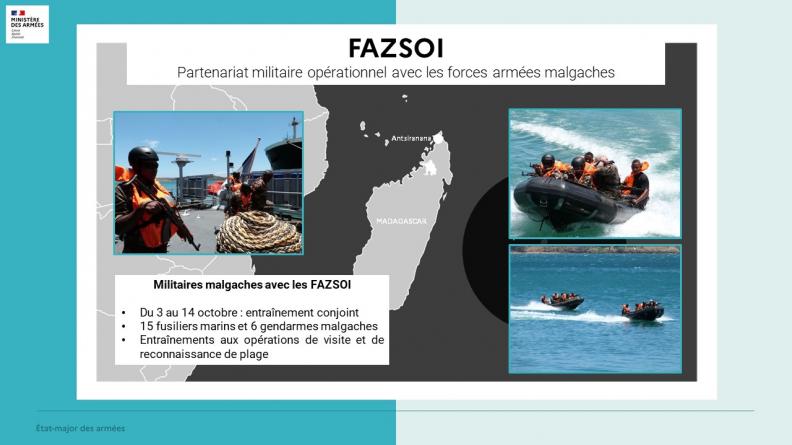 PMO avec les forces armées malgaches