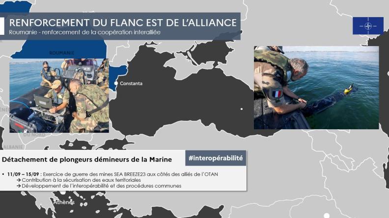 Point de situation des opérations du jeudi 14 au mercredi 20 septembre 2023