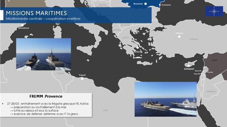 Méditerranée centrale – coopération maritime