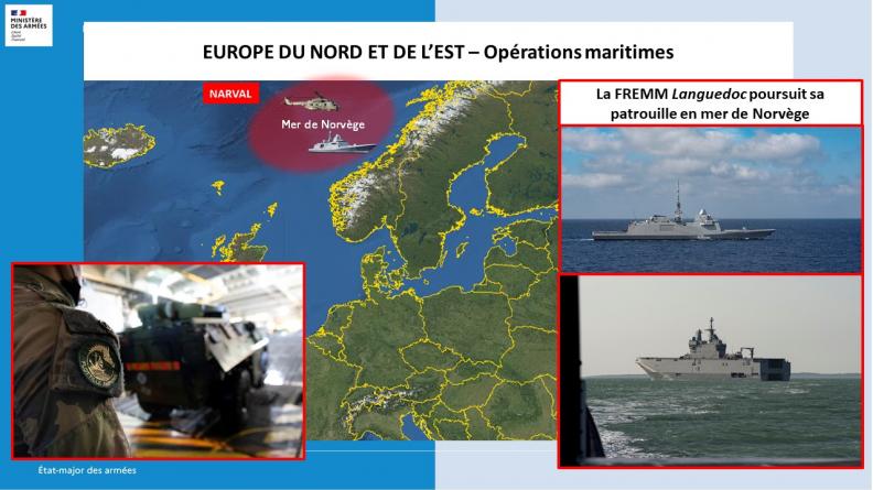 EUROPE DU NORD ET DE L'EST - Opérations maritimes