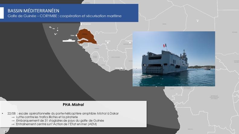 Golfe de Guinée – CORYMBE : coopération et sécurisation maritime