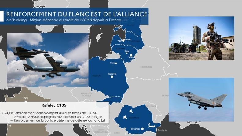 Air Shielding - Mission aérienne au profit de l’OTAN depuis la France