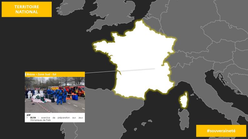 Point de situation des opérations du jeudi 04 au mercredi 10 avril 2024