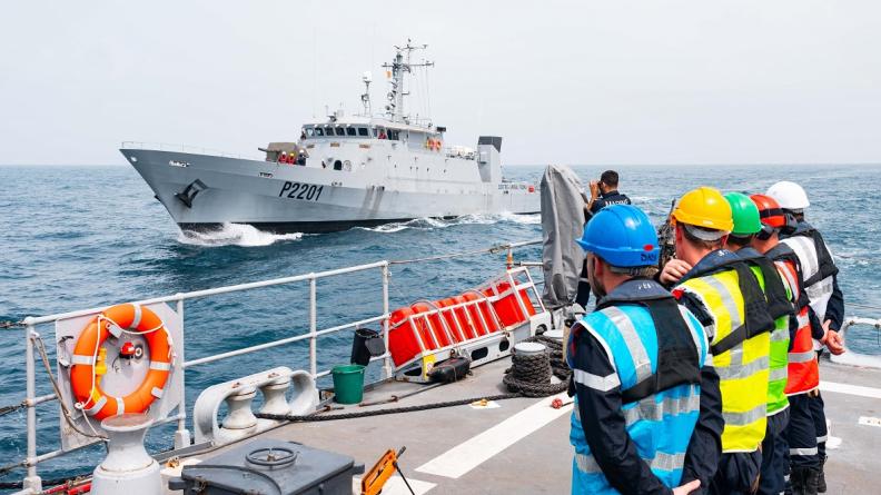 Bilan du déploiement au profit de la sécurité maritime