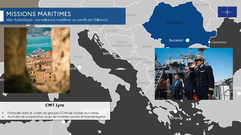 Mer Adriatique – surveillance maritime au profit de l'Alliance