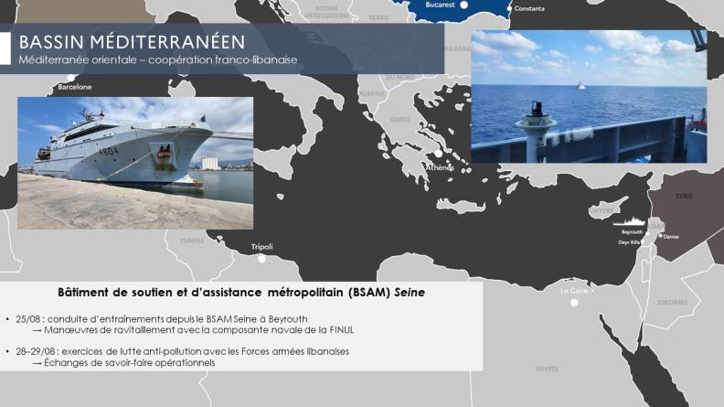 Méditerranée orientale – coopération franco-libanaise