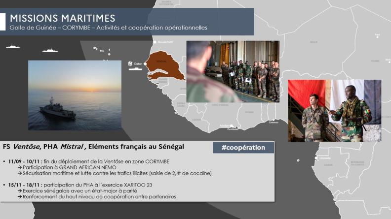 Point de situation des opérations du jeudi 09 novembre au mercredi 15 novembre 2023