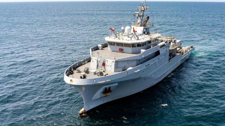 Atlantique Nord - Escale du BSAM Garonne à Québec au Canada