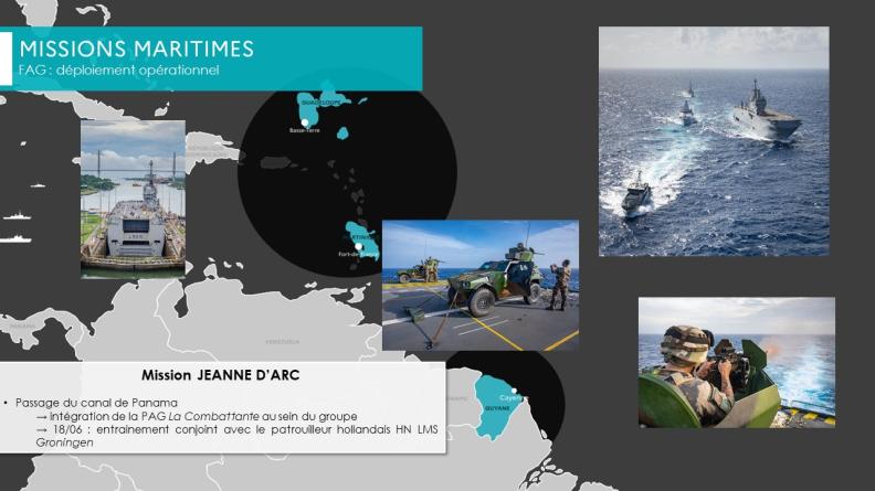 Mission JEANNE D’ARC : déploiement opérationnel