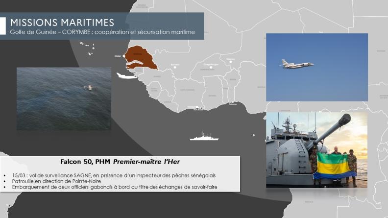 Golfe de Guinée – CORYMBE : coopération et sécurisation maritime