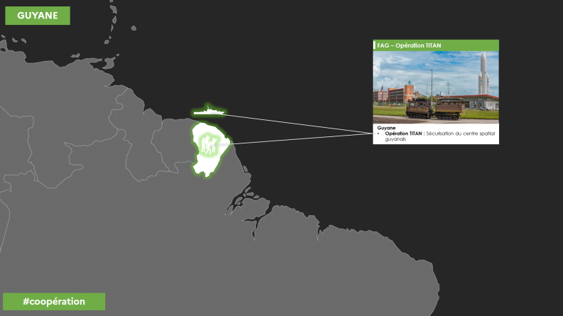 Point de situation des opérations en zone Guyane