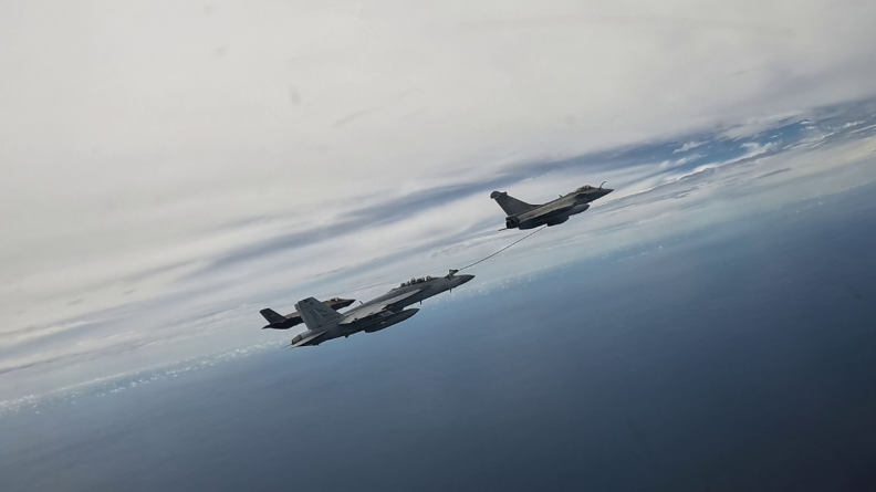 CLEMENCEAU 25 - Le groupe aéronaval français participe à l’exercice trilatéral PACIFIC STELLER 