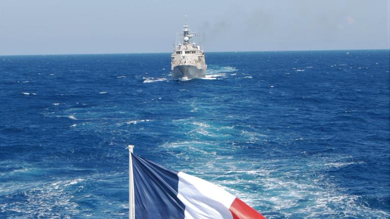 Exercice de défense aérienne franco-grec pour la FREMM DA Lorraine