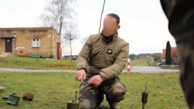 Formation au profit des forces armées ukrainiennes pour lutter contre les pièges