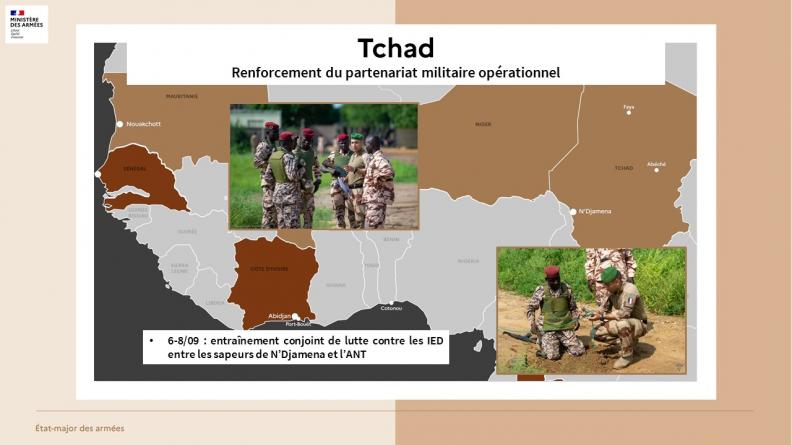 Renforcement du partenariat militaire opérationnel 
