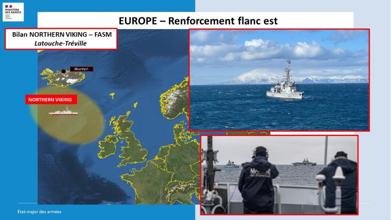 Europe du Nord et de l'Est : déploiements maritimes
