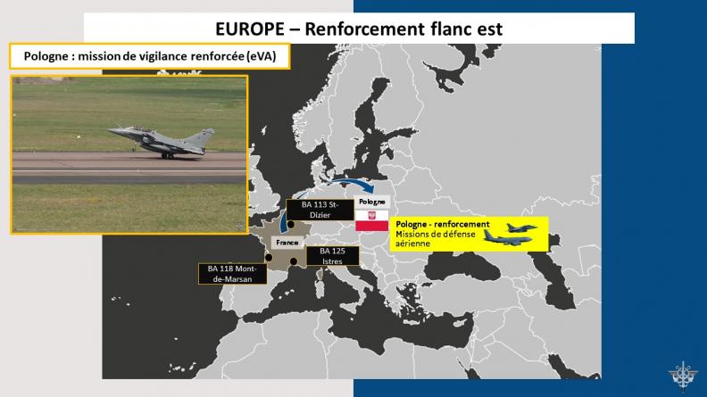 Europe - Renforcement flanc est