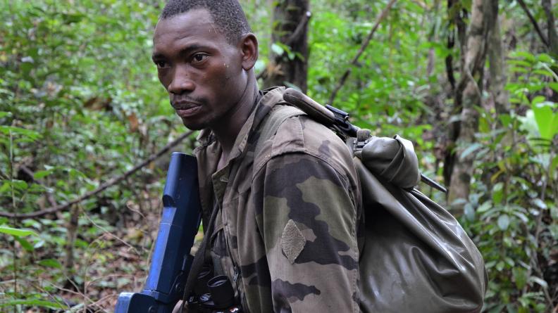 Stage d’entraînement au combat en jungle au profit d’élèves de l’EOGN gabonaise