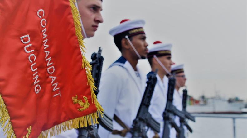 Fin de mission pour le Commandant Ducuing