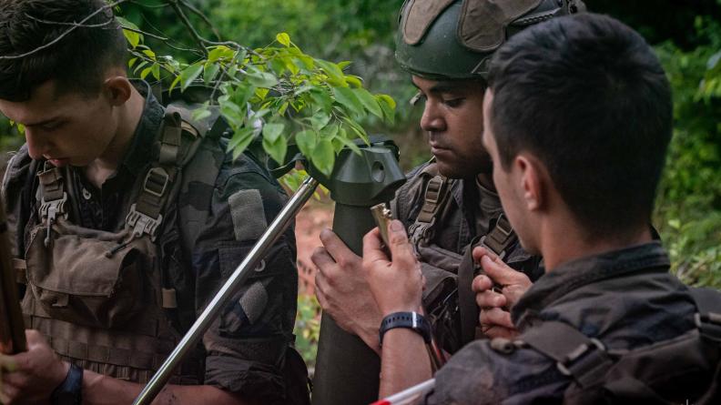 FAG - Lutte contre l’orpaillage illégal : opération PEKIN dans le Sud-Ouest de la Guyane 