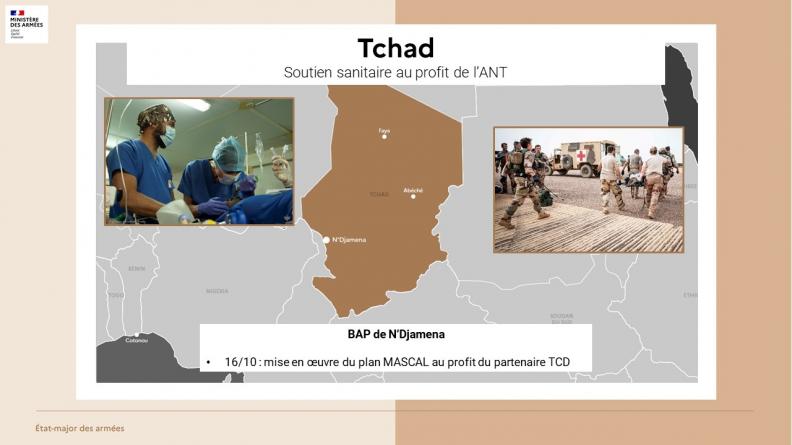Soutien sanitaire au profit de l'ANT