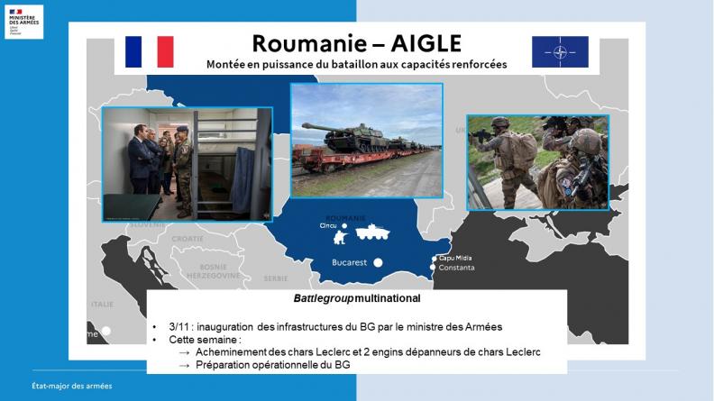Montée en puissance du bataillon aux capacités renforcées