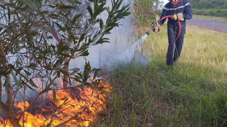 FANC – RSMA-NC – Feux de forêt en Nouvelle-Calédonie