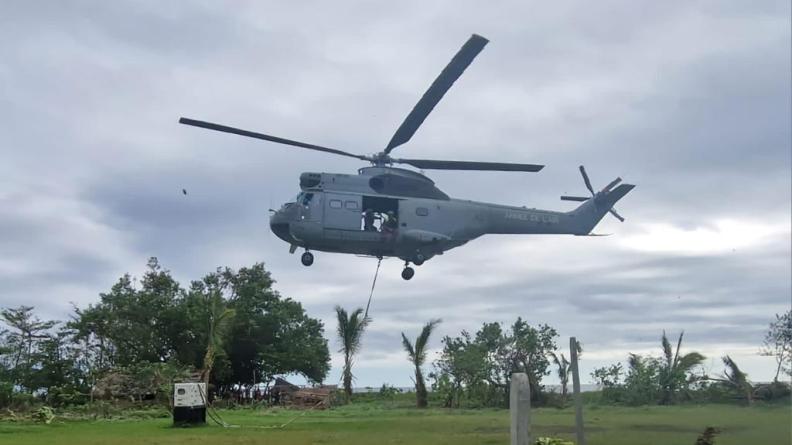 Les FANC portent assistance au Vanuatu suite au passage du cyclone Lola