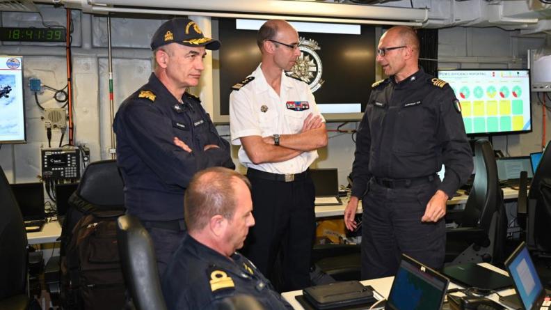 La FREMM Provence en relâche opérationnelle à Chypre