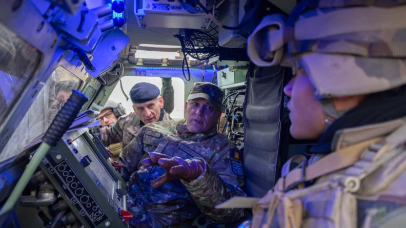 un détachement franco-belge participe à l’exercice EAGLE ROYAL aux côtés des artilleurs roumains