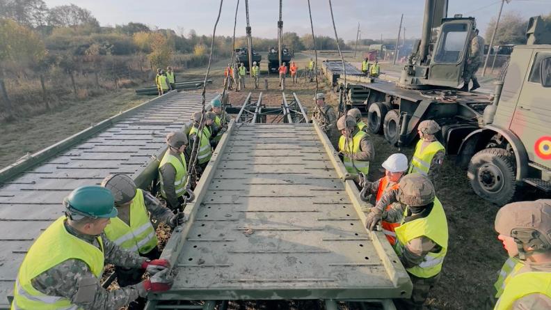 Eagle Sapper : exercice conjoint entre le génie français et roumain