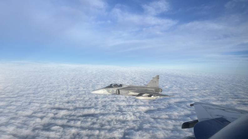 Déploiement MORANE de deux Mirage 2000-5 en Suède