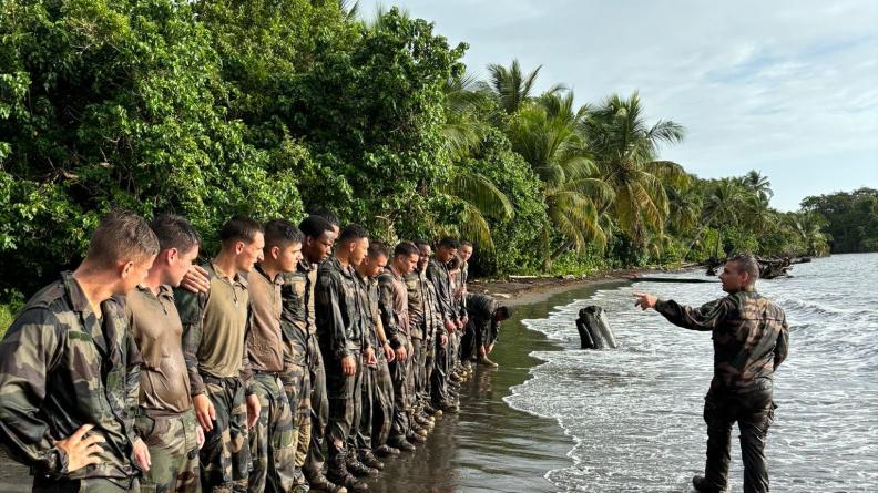 Le 33ème RIMa en mission de souveraineté en Guadeloupe 