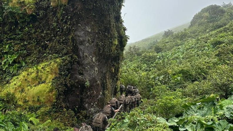 Le 33ème RIMa en mission de souveraineté en Guadeloupe 