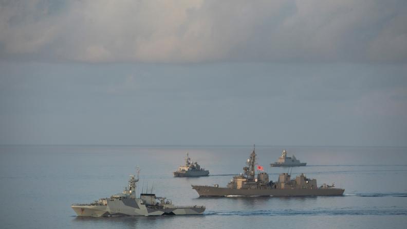 Participation de la France à l’exercice maritime international KAKADU