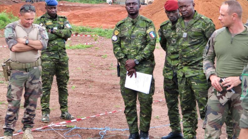 Deux semaines d’exercices entre les forces armées françaises et ivoiriennes