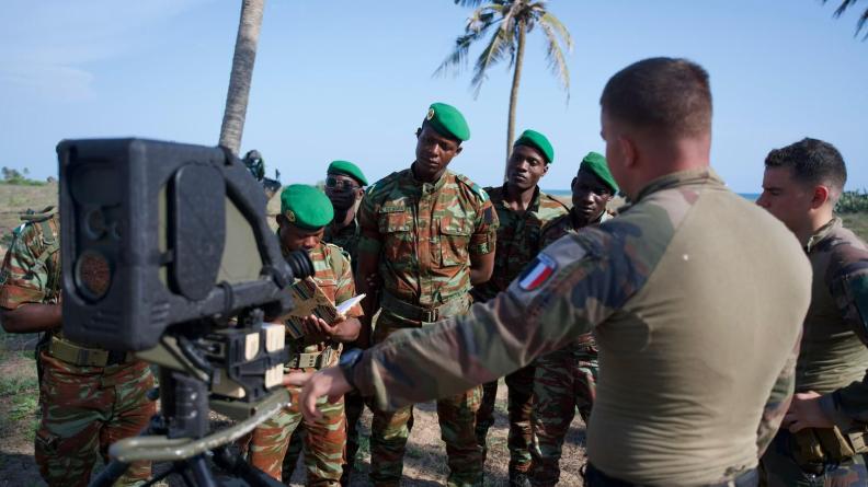 CORYMBE - Exercice amphibie ZANGBETO avec les Forces armées béninoises 