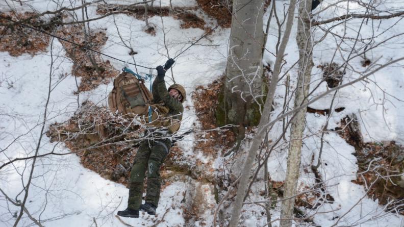 Winter Camp : Exercice conjoint en milieu grand froid en Roumanie