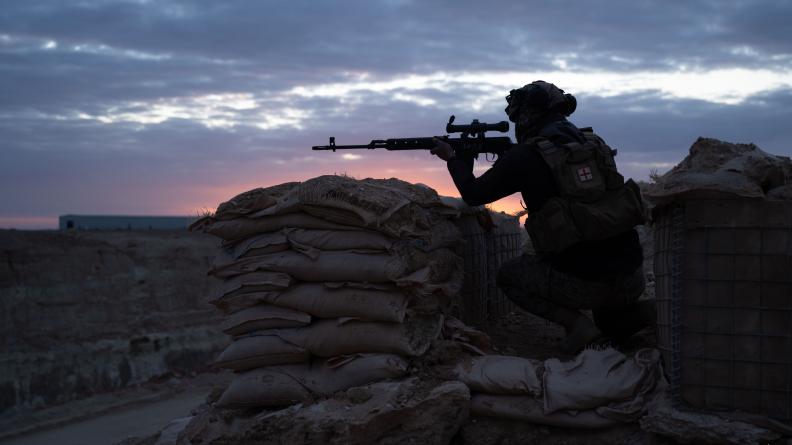 FFEAU – Formation du quatrième bataillon du Désert irakien par la Task Force LAMASSU 