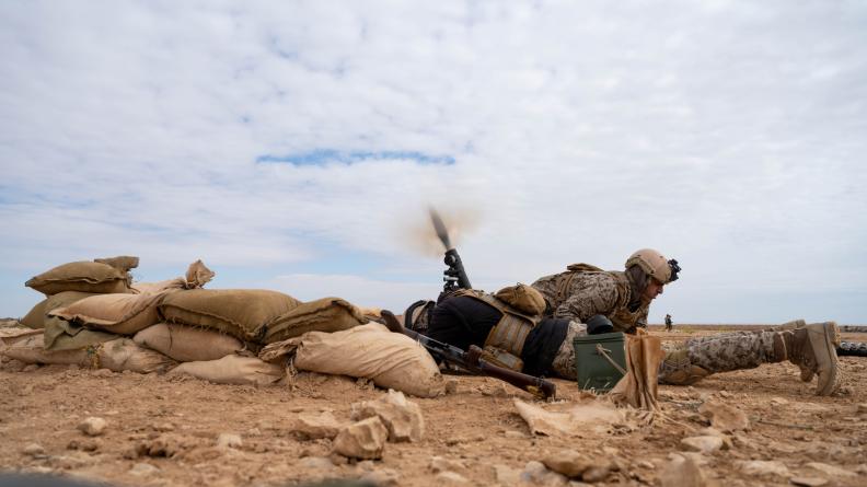 FFEAU – Formation du quatrième bataillon du Désert irakien par la Task Force LAMASSU 