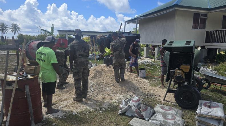 FAPF - Fin de mission Taamuraa dans l’archipel des Tuamotu 