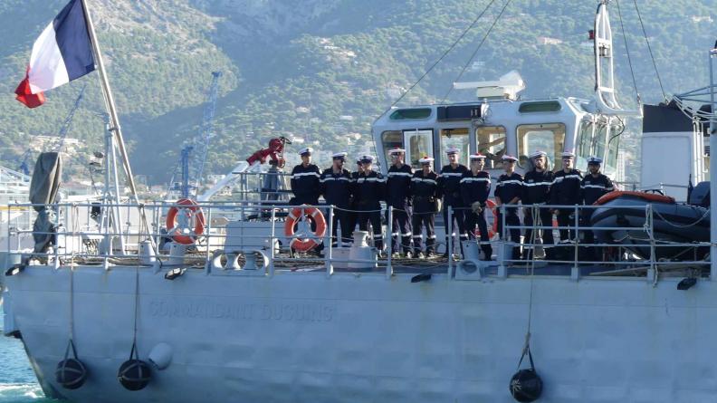 Déploiement du PHM Commandant Ducuing en mission CORYMBE