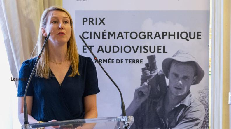 Aude Rouaux, lauréate du format long