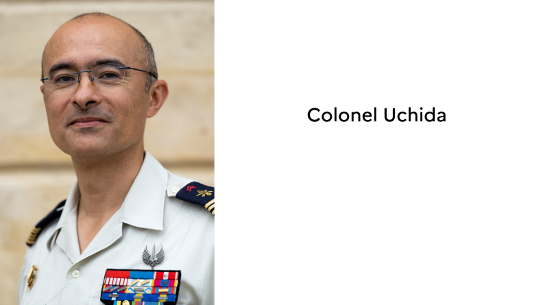 Colonel Uchida, sous directeur de délégation à l'information et à la communication de la Défense