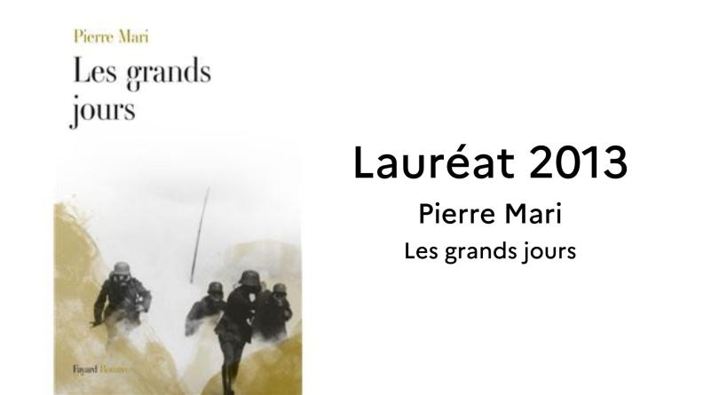 Lauréat 2013