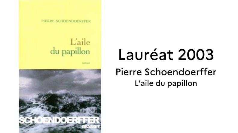 Lauréat 2003