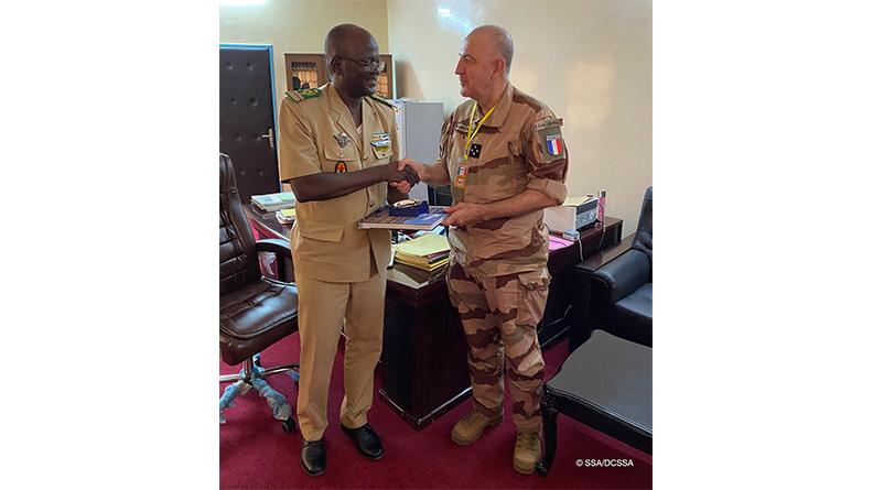 Déplacement du Directeur central du SSA à Barkhane